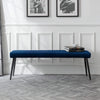 Velvet Hallway Seating Bench - Luxe
