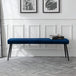 Velvet Hallway Seating Bench - Luxe