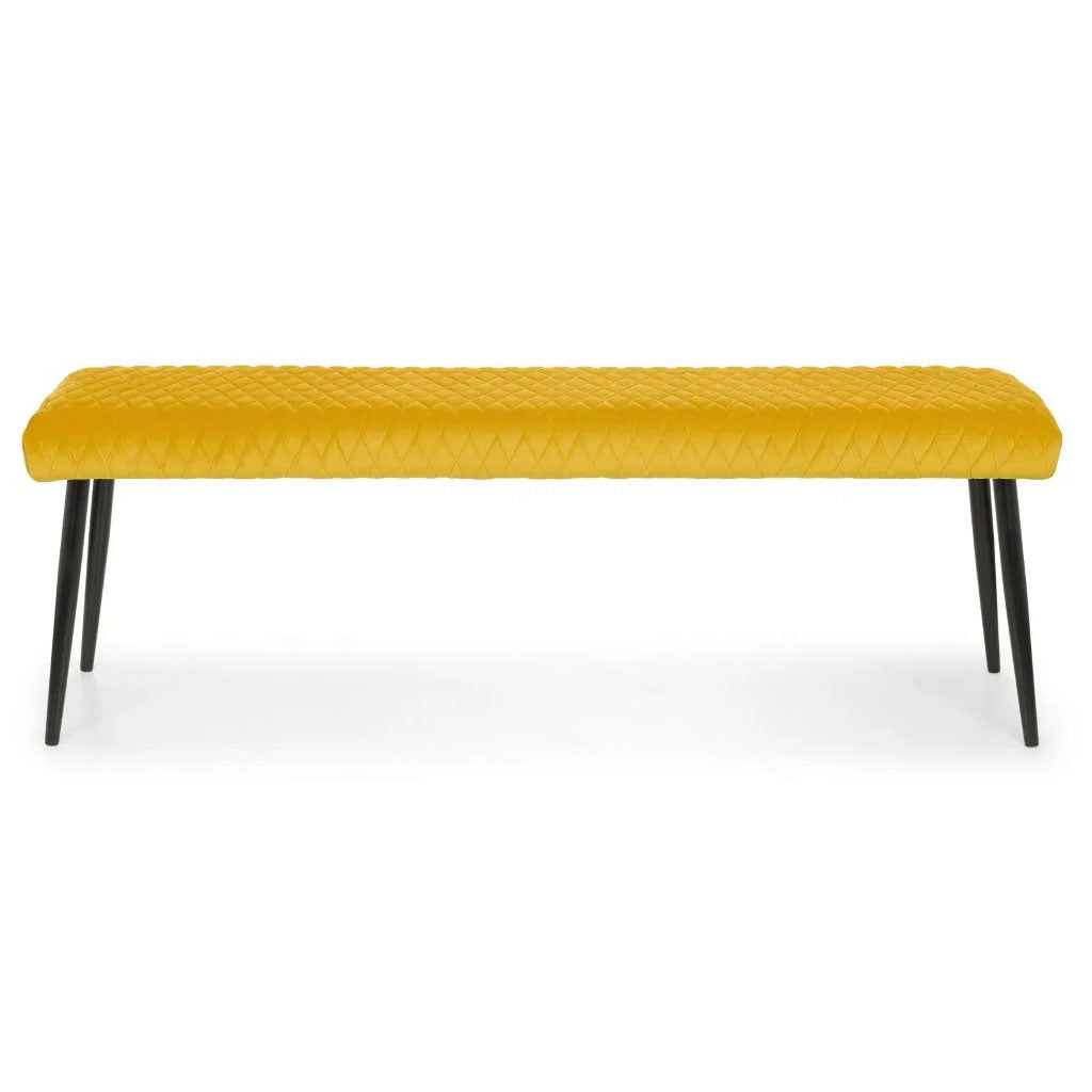 Velvet Hallway Seating Bench - Luxe