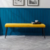Velvet Hallway Seating Bench - Luxe