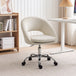 Velvet Home And Office Chair 59cm Wide - Velmora