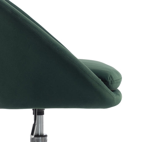 Velvet Home And Office Chair 59cm Wide - Velmora