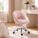 Velvet Home And Office Chair 59cm Wide - Velmora