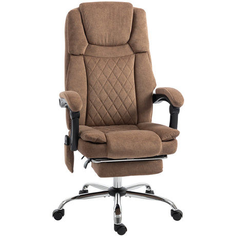 Velvet Home And Office Chair 65.5cm Wide With Footrest - Velmora