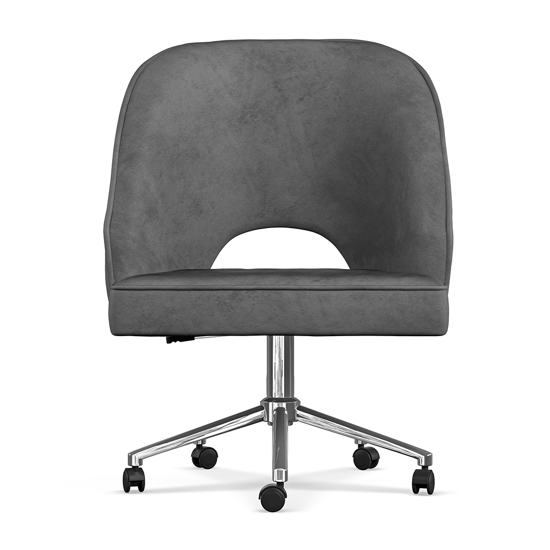 Velvet Home And Office Chair - Chelsey