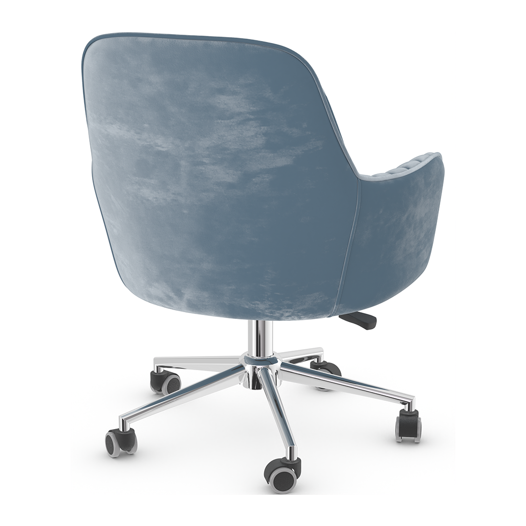 Velvet Home And Office Chair - Claremont