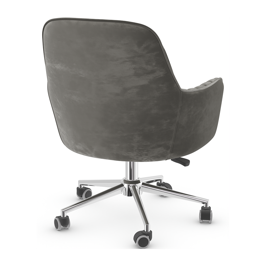 Velvet Home And Office Chair - Claremont