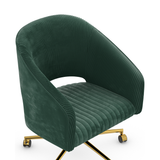 Velvet Home And Office Chair - Coburn