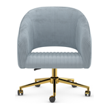 Velvet Home And Office Chair - Coburn