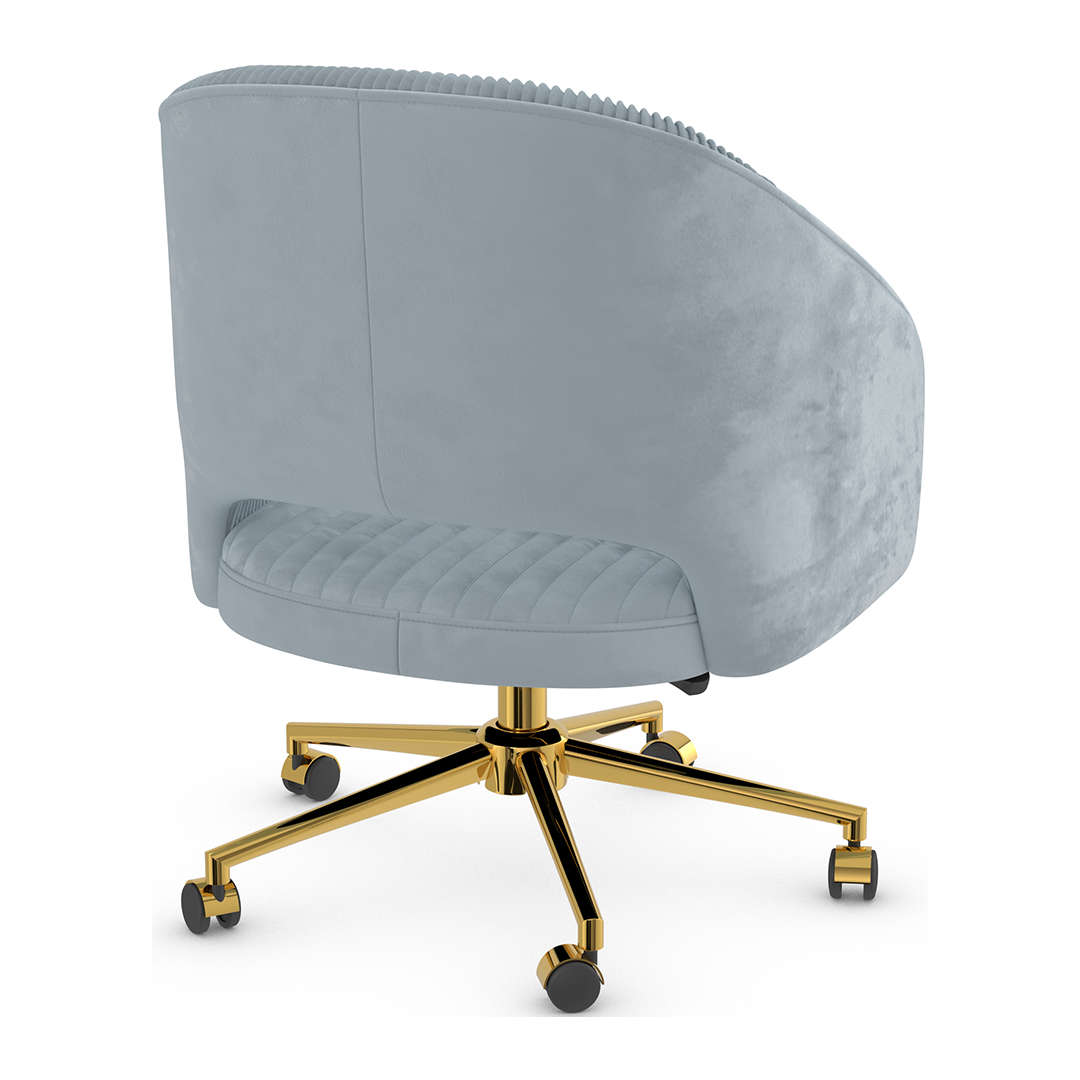Velvet Home And Office Chair - Coburn