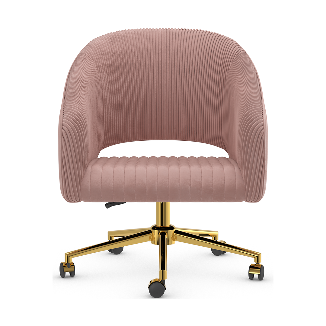 Velvet Home And Office Chair - Coburn