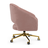 Velvet Home And Office Chair - Coburn