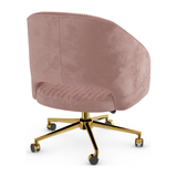Velvet Home And Office Chair - Coburn