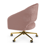 Velvet Home And Office Chair - Coburn