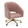 Velvet Home And Office Chair - Coburn