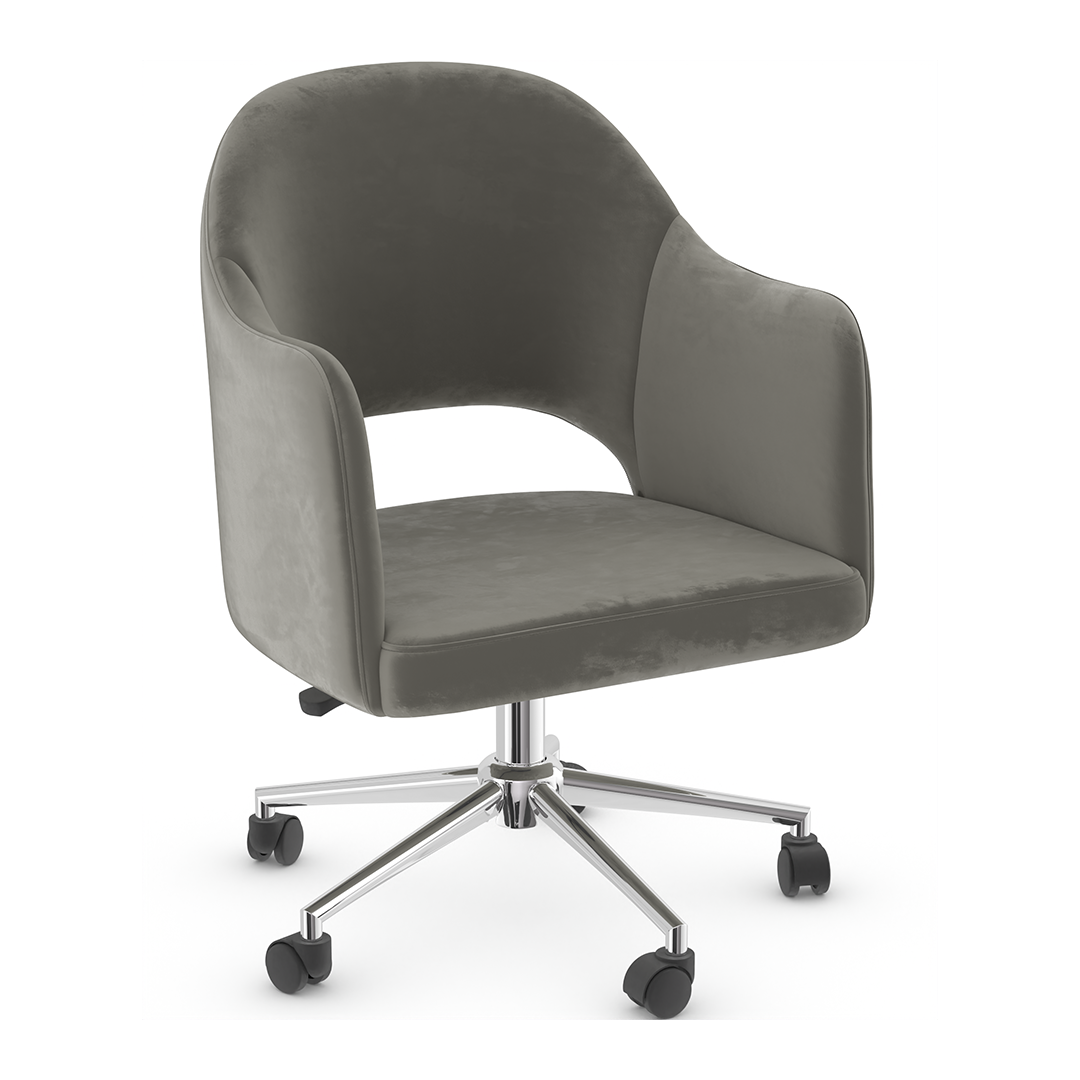 Velvet Home And Office Chair - Ormsby