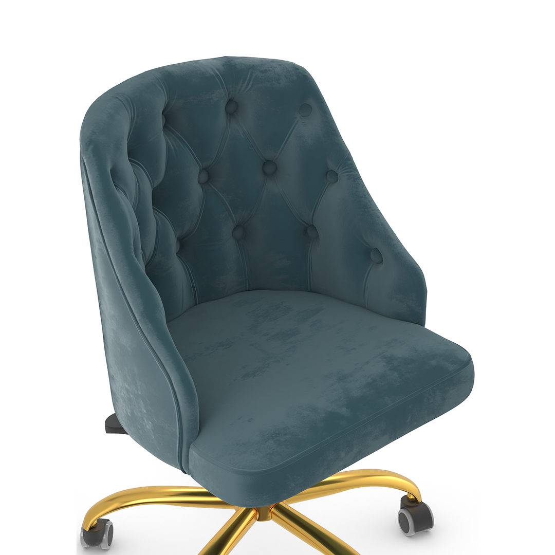 Velvet Home And Office Chair - Redcliffe
