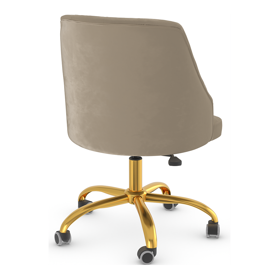 Velvet Home And Office Chair - Redcliffe