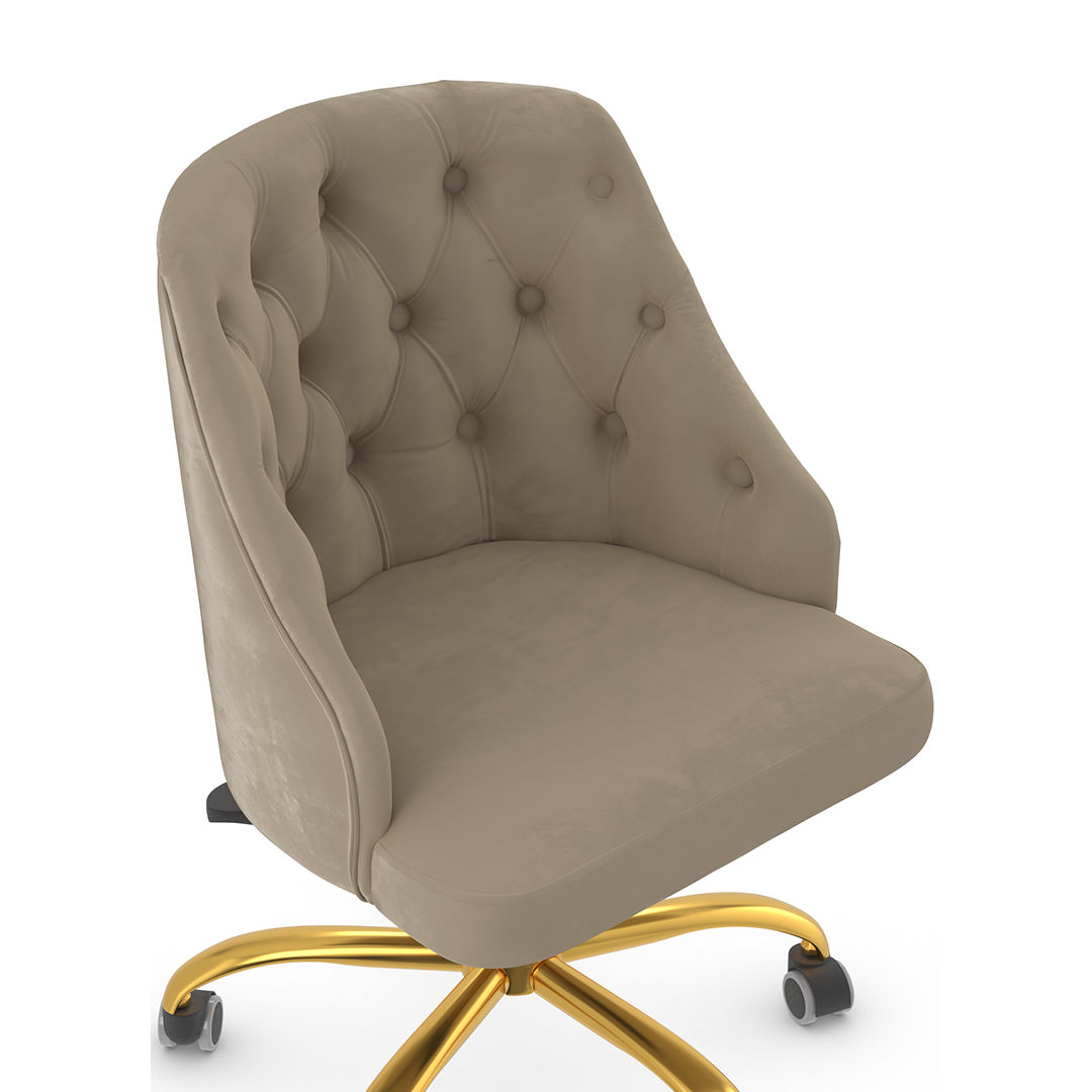 Velvet Home And Office Chair - Redcliffe