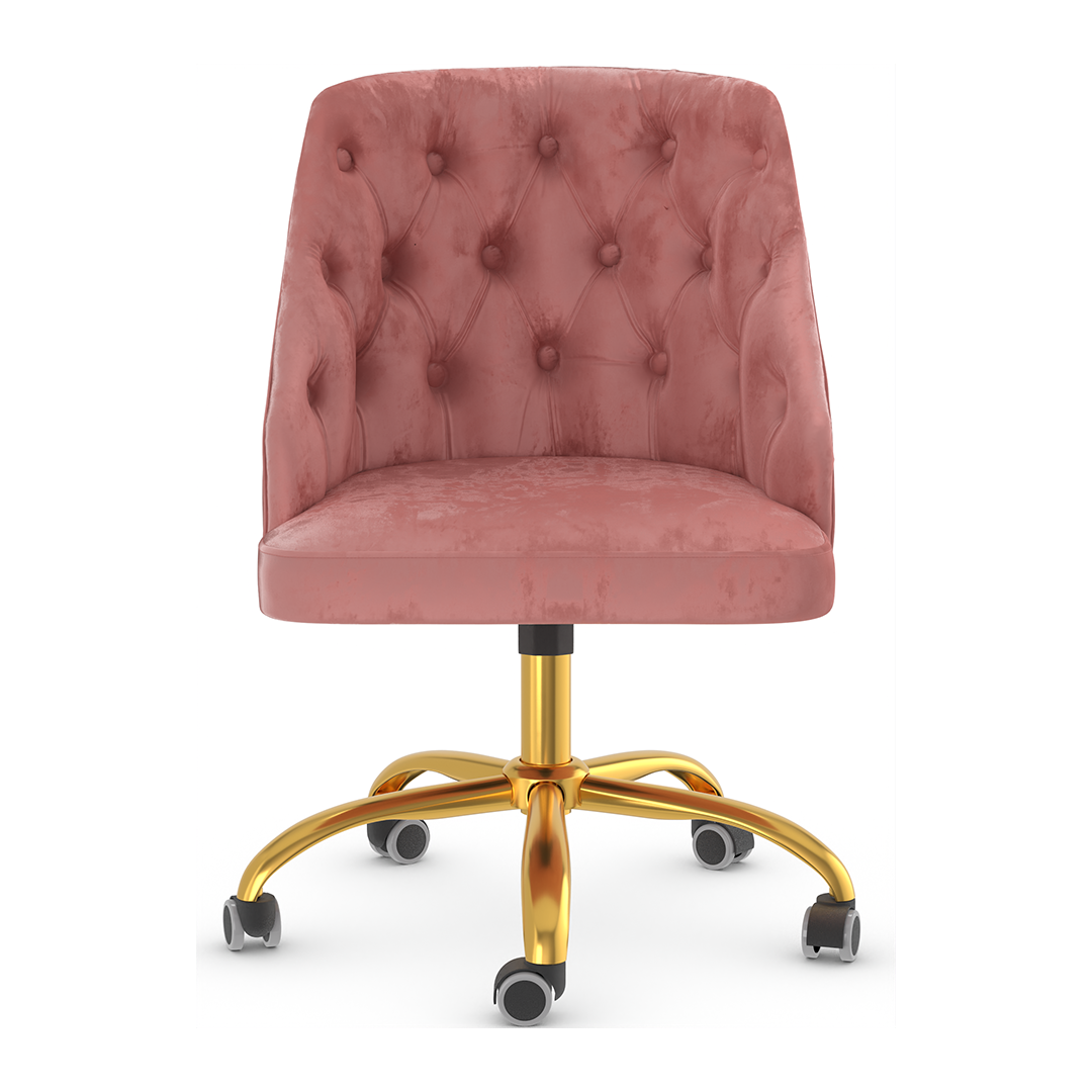 Velvet Home And Office Chair - Redcliffe