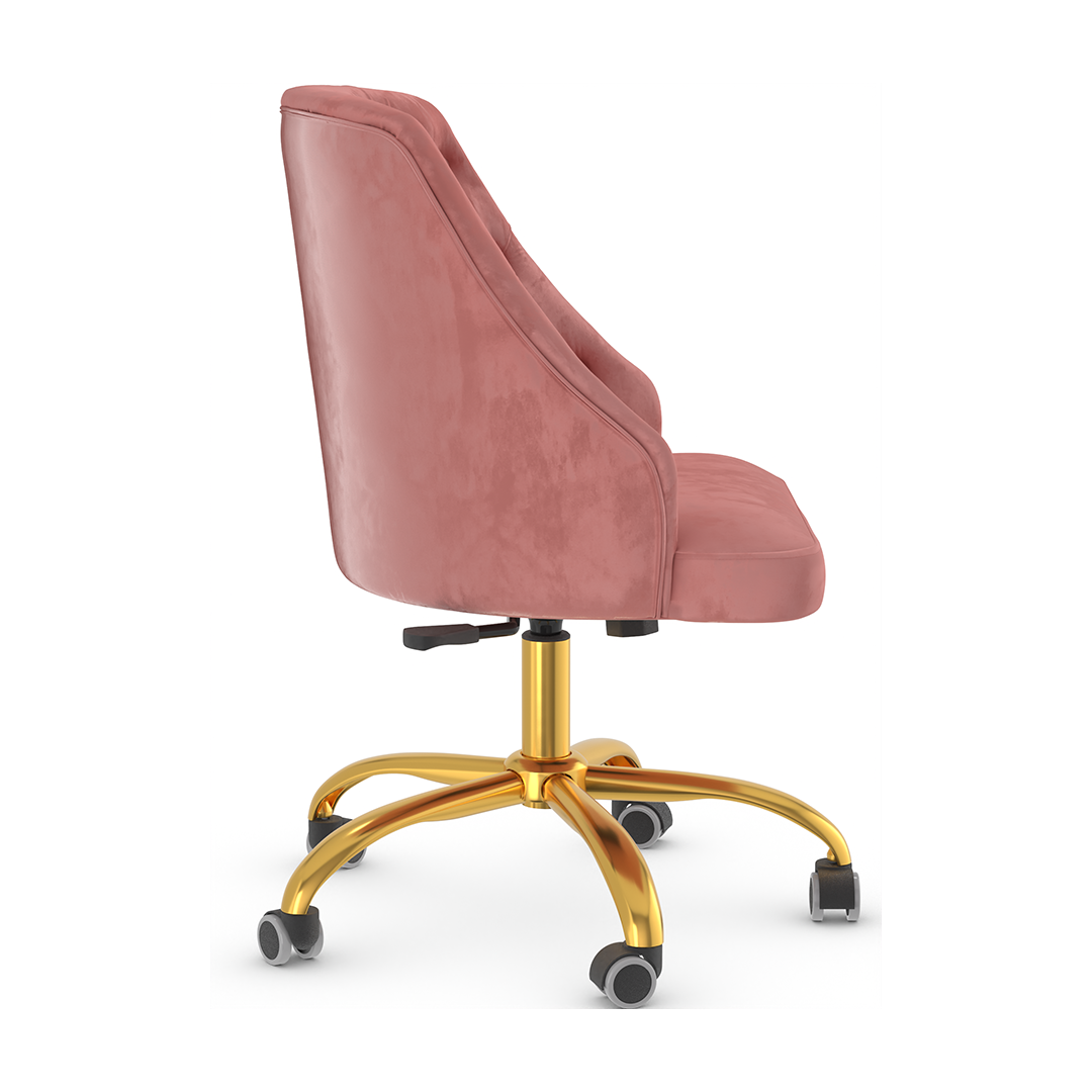 Velvet Home And Office Chair - Redcliffe