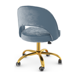 Velvet Home And Office Chair - Sandley