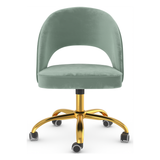 Velvet Home And Office Chair - Sandley