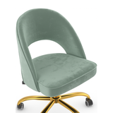 Velvet Home And Office Chair - Sandley