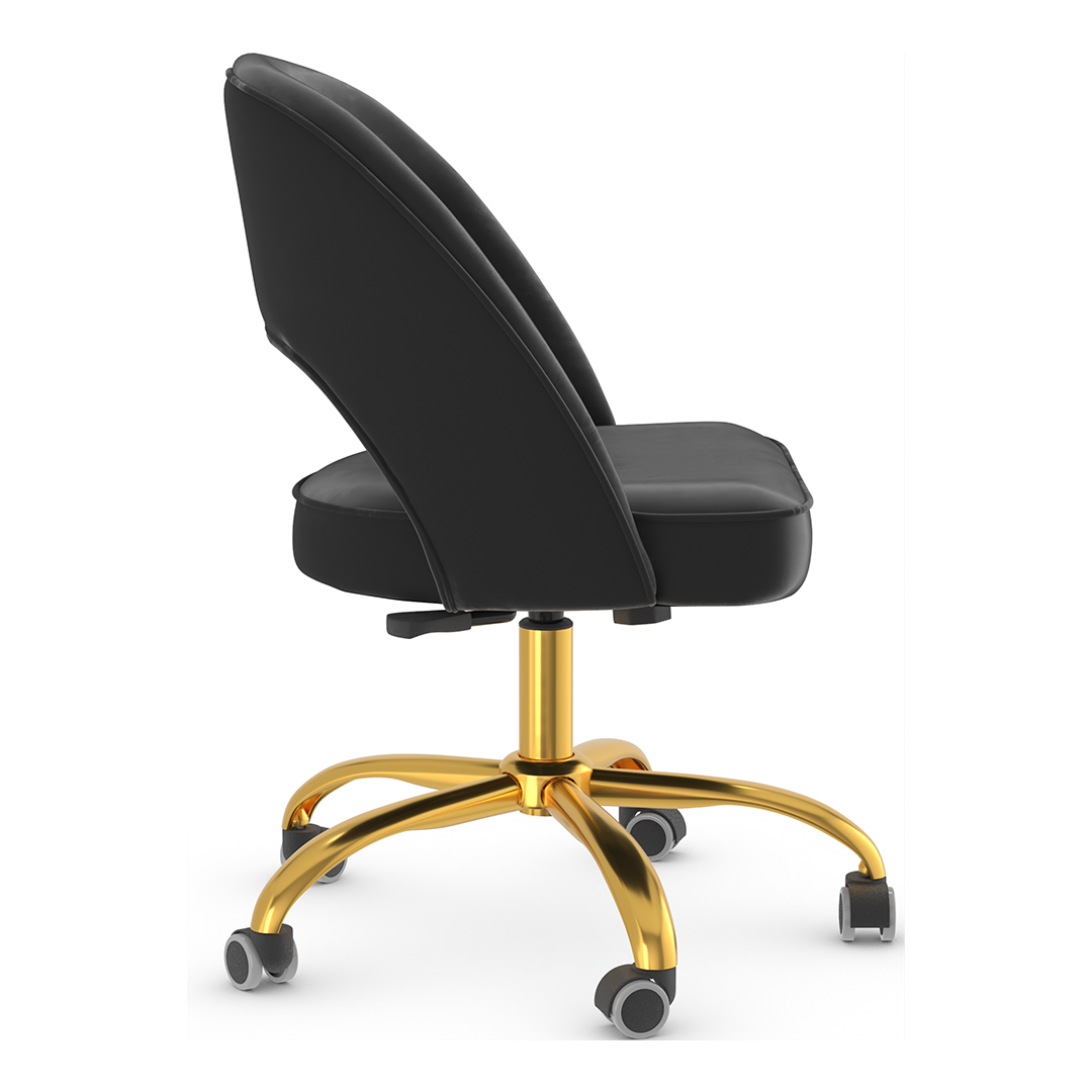 Velvet Home And Office Chair - Sandley