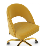 Velvet Home And Office Chair - Sandley