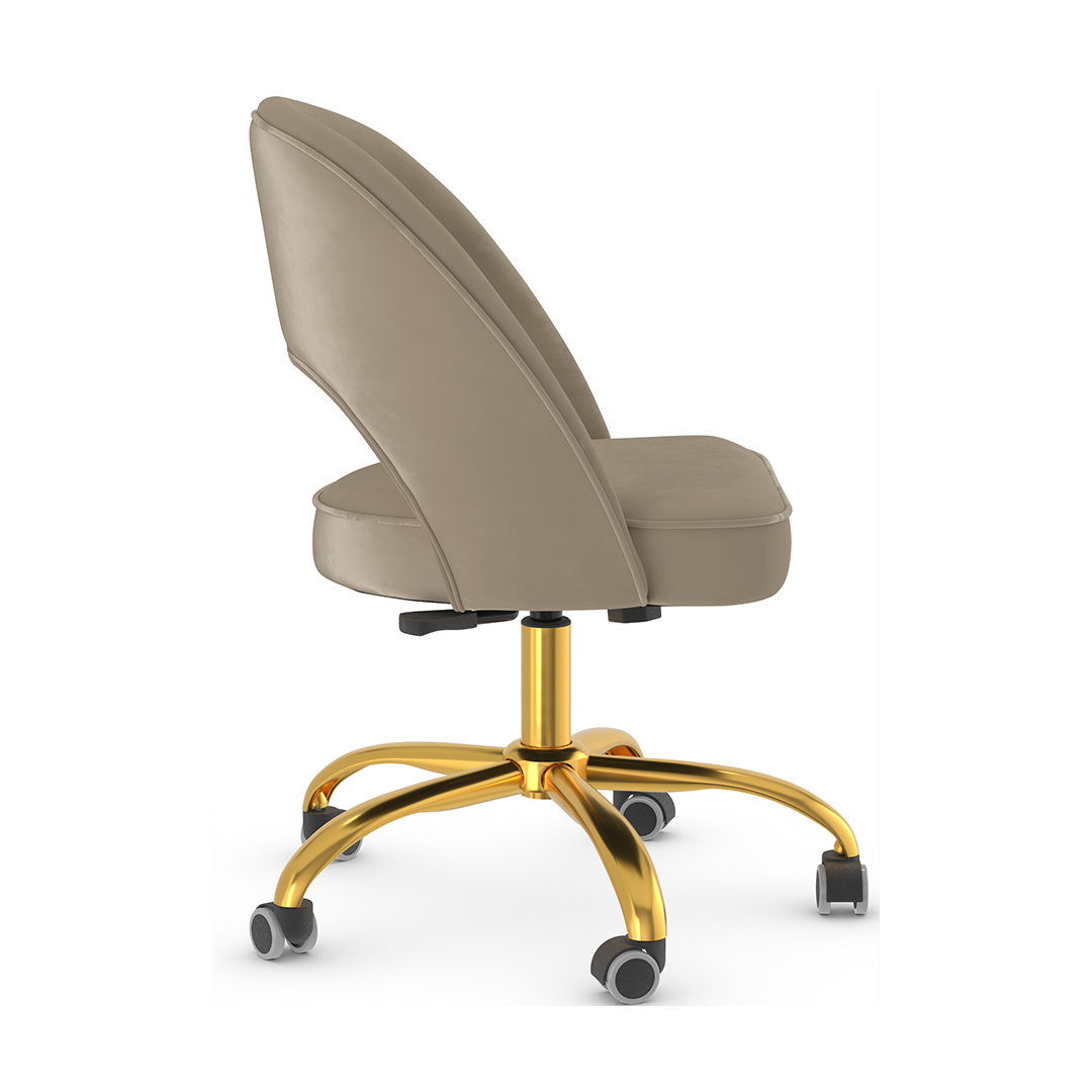 Velvet Home And Office Chair - Sandley