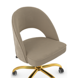Velvet Home And Office Chair - Sandley
