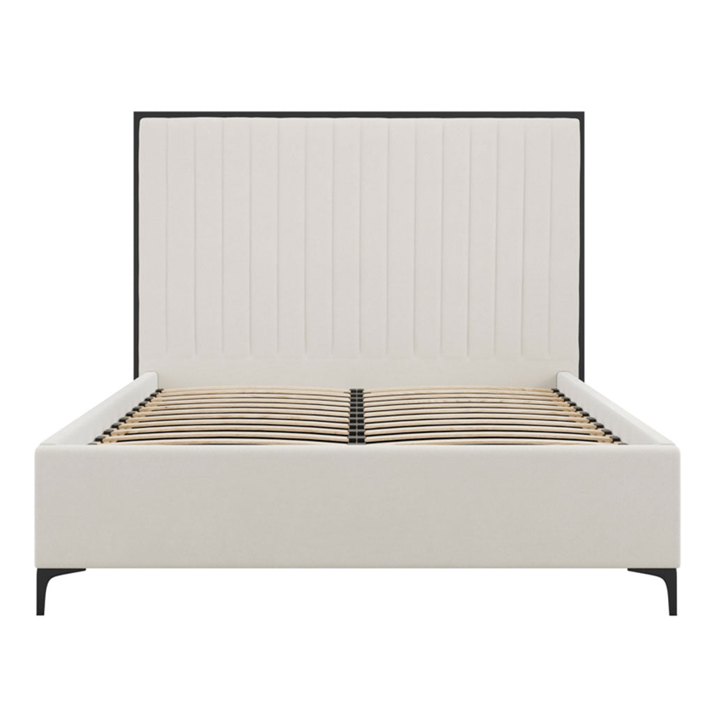 Velvet King Size Bed - Berkeley