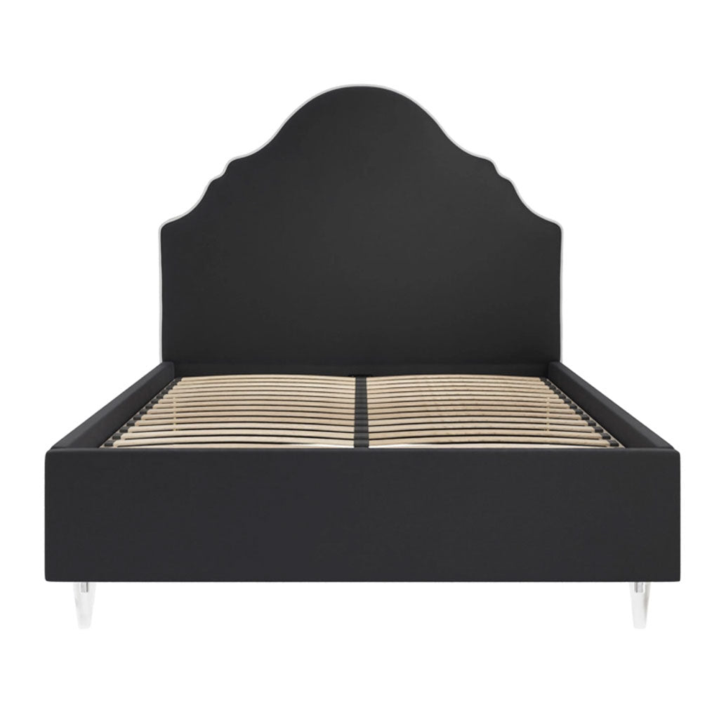 Velvet King Size Bed - Quince