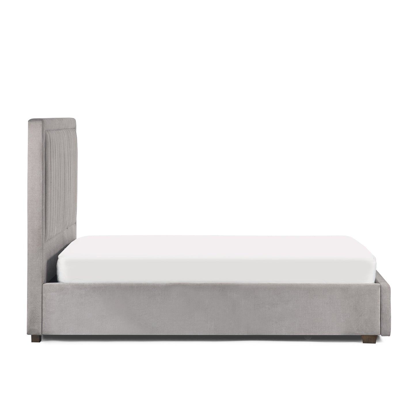 Velvet King Size Bed - Savannah