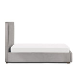 Velvet King Size Bed - Savannah