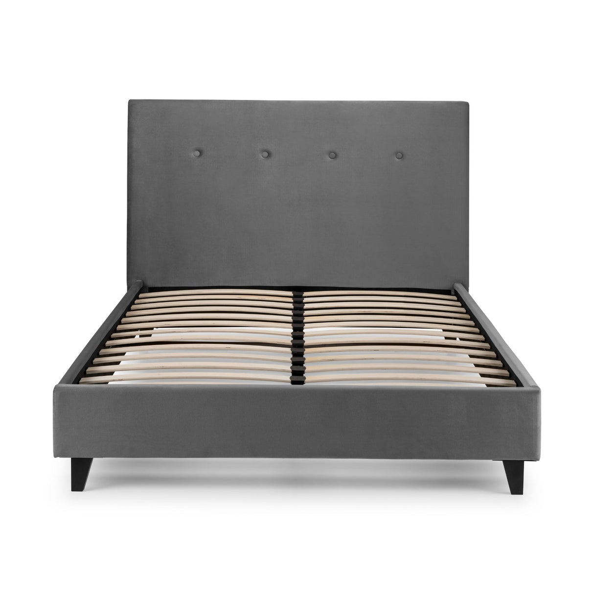 Velvet King Size Bed - Shoreditch
