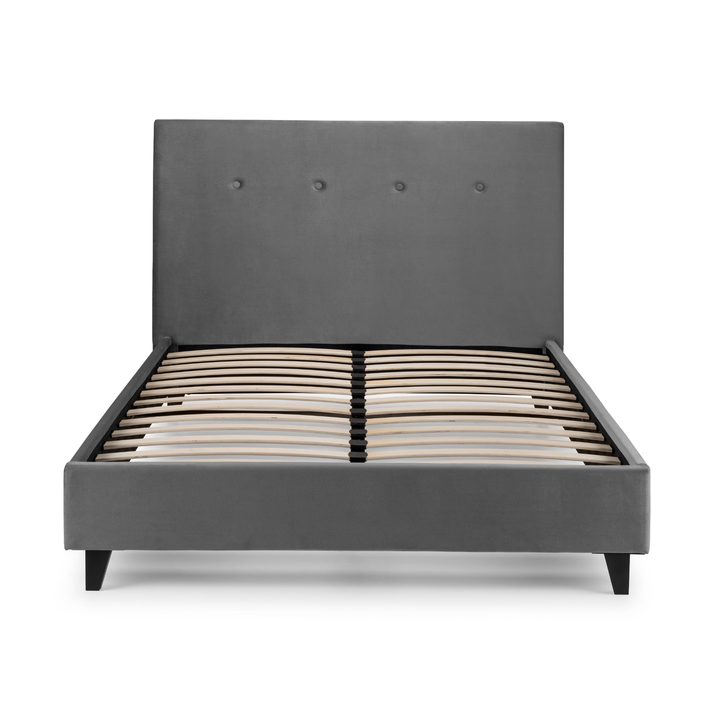 Velvet King Size Bed - Shoreditch