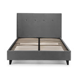 Velvet King Size Bed - Shoreditch