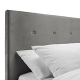 Velvet King Size Bed - Shoreditch