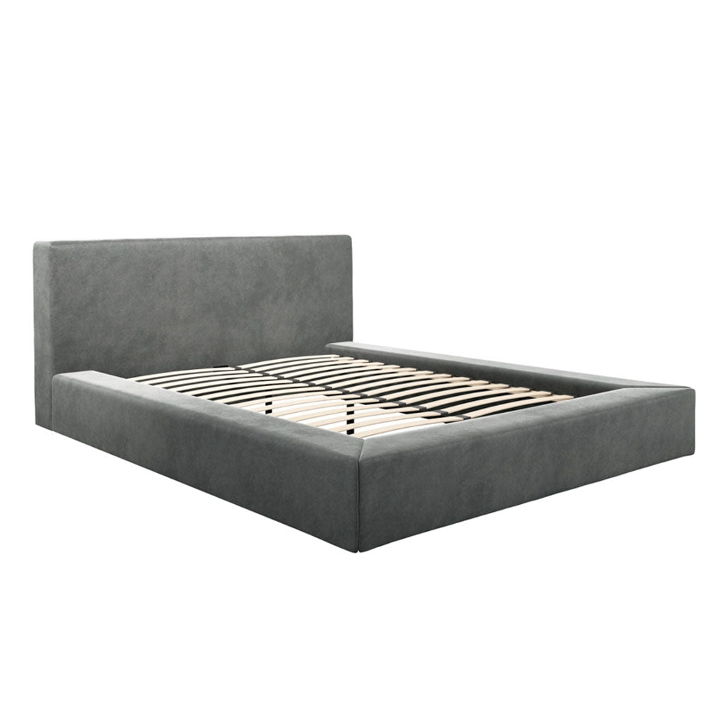 Velvet King Size Bed - Soho