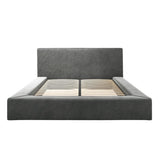 Velvet King Size Bed - Soho