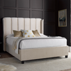 Velvet Ottoman Storage Double Bed - Aurora