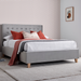 Velvet Ottoman Storage Double Bed - Kingham