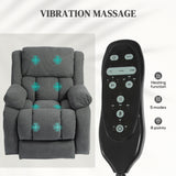 Velvet Recliner Chair 93cm Wide With Footrest - Velmora