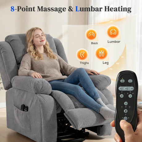 Velvet Recliner Chair 93cm Wide With Footrest - Velmora