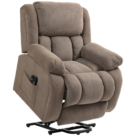 Velvet Recliner Chair 93cm Wide With Footrest - Velmora