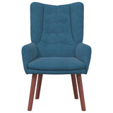 Velvet Relaxing Accent Chair 63cm Wide - Vantage Home