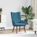Velvet Relaxing Accent Chair 63cm Wide - Vantage Home
