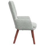 Velvet Relaxing Accent Chair 63cm Wide - Vantage Home